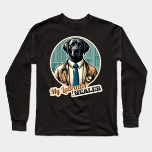 Doctor Labrador Retriever Long Sleeve T-Shirt